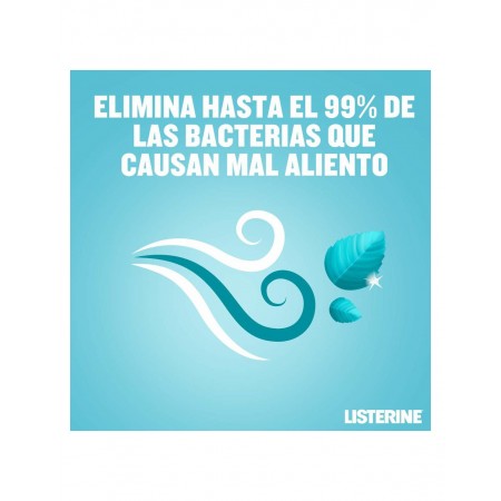 LISTERINE MENTOL SABOR SUAVE +50% GRATIS ENJUAGUE BUCAL 750 ML