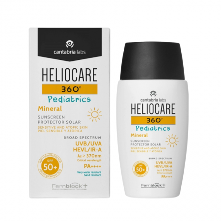 HELIOCARE 360 PACK PEDIATRICS FLUIDO MINERAL PEDIATRIC 50ML + ATOPIC LOTION SPRAY PISTOLA 250 ML