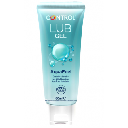 CONTROL LUB GEL AQUAFEEL LUBRICANTE CON ACIDO HIALURONICO 80 ML