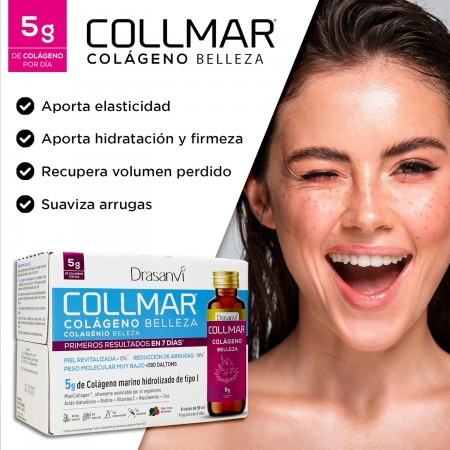 DRASANVI COLLMAR COLAGENO BELLEZA 8 VIALES SABOR FRUTAS DEL BOSQUE