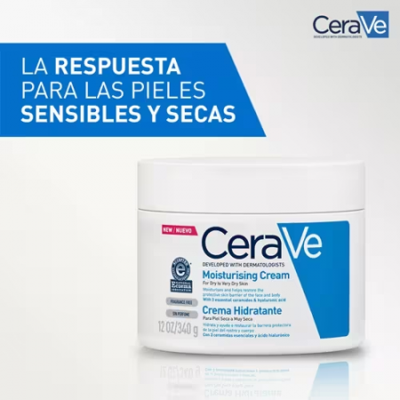 CERAVE DUPLO 2ªUD 50% CREMA HIDRATANTE PIEL MUY SECA 2 X 340 G