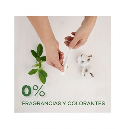 TAMPAX COTTON PROTECTION SUPER 100% ALGODON ORGANICO 16 TAMPONES SUPER CON APLICADOR