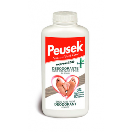 PEUSEK EXPRESS 150 DESODORANTE PARA CALZADO Y PIES POLVO 150 G
