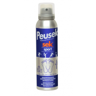 PEUSEK SEK SPORT DESODORANTE ANTITRANSPIRANTES Y REFRESCANTE DE PIES SPRAY 150 ML