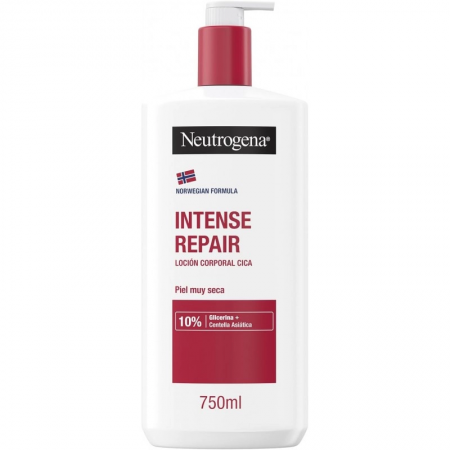 NEUTROGENA REPARACION INTENSA LOCION CORPORAL CICA PIEL MUY SECA Y RUGOSA 2X1 750+750 ML