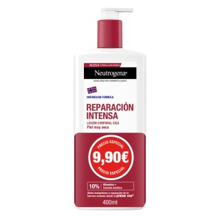 NEUTROGENA LOCION CORPORAL CICA REPARACION INTENSA PIEL MUY SECA Y RUGOSA 400 ML
