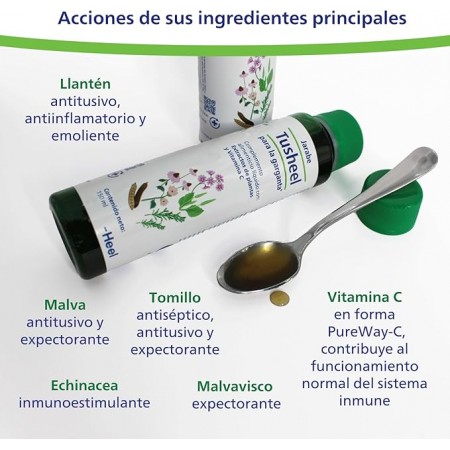 TUSHEEL JARABE PARA LA GARGANTA 150 ML