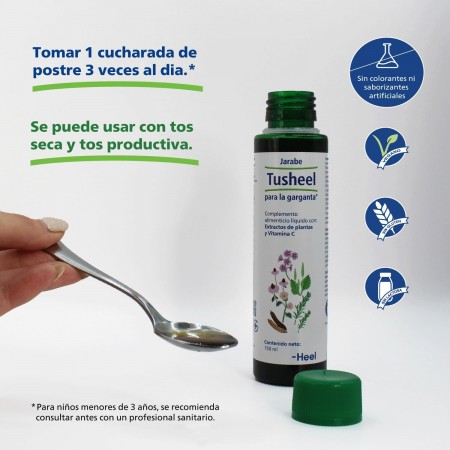 TUSHEEL JARABE PARA LA GARGANTA 150 ML