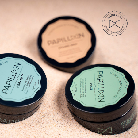 PAPILLON STYLING WAX CERA FIJACION FUERTE CON BRILLO 75G