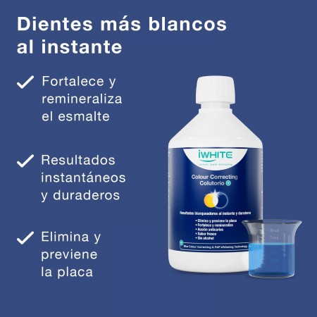 IWHITE COLOUR CORRECTING COLUTORIO BLANQUEANTE 500 ML