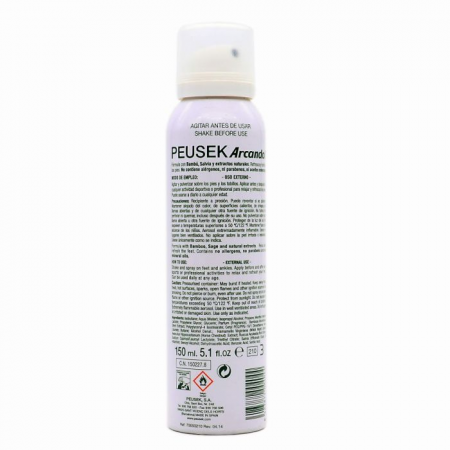 PEUSEK ARCANDOL RELAJANTE Y REFRESCANTE DE PIES PULVERIZADOR SPRAY 100ML