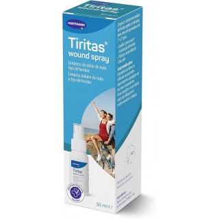 HARTMANN TIRITAS WOUND SPRAY LIMPIEZA Y DESINFECCION DE HERIDAS 50ML
