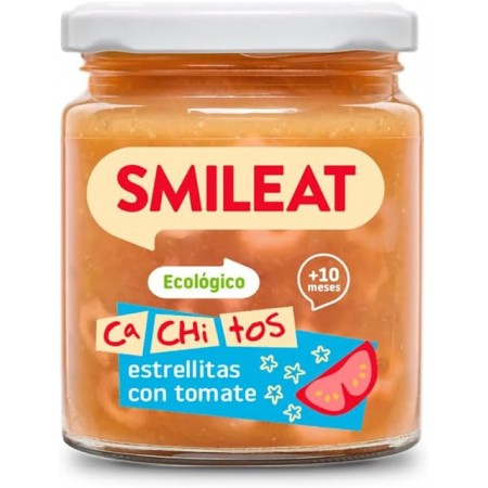 SMILEAT TARRITO CACHITOS ESTRELLITAS CON TOMATE 230G
