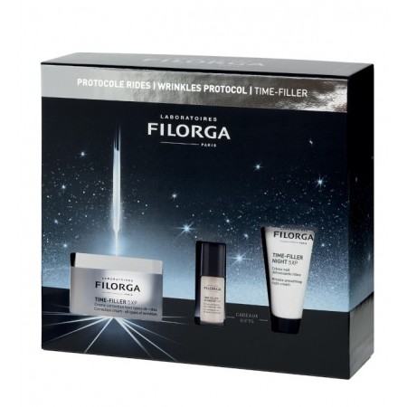 FILORGA COFRE TIME FILLER 5XP CREMA 50 ML + MINI TIME FILLER SERUM 5ML + TIME FILLER NIGHT 14ML