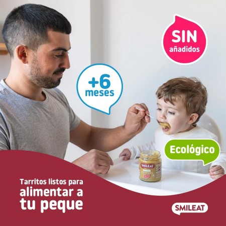 SMILEAT ECO POTITO TARRO DE TERNERA CON VERDURAS 230G