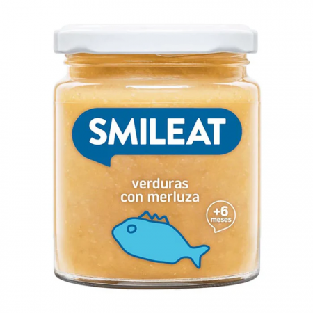 SMILEAT TARRITO DE VERDURAS CON MERLUZA 230G