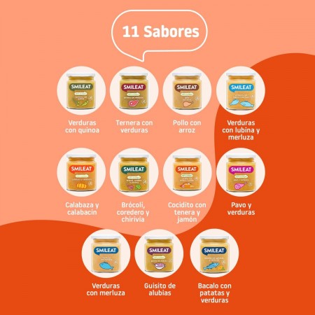 SMILEAT TARRITO DE COCIDITO CON TERNERA Y JAMON 230G