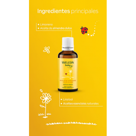 WELEDA ACEITE DE MASAJE TRIPITA DEL BEBE 50 ML