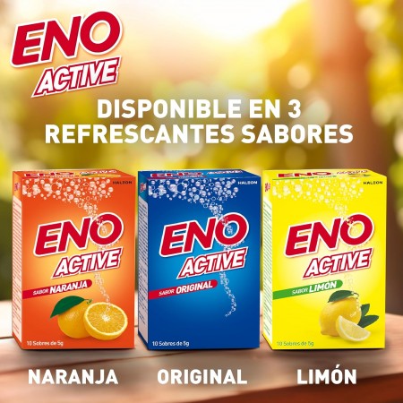 ENO ACTIVE SAL DE FRUTA SABOR LIMON 200G