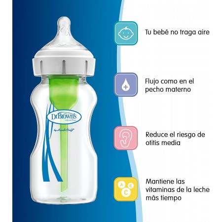 DR BROWN´S BIBERON DE BOCA ANCHA 270 ML