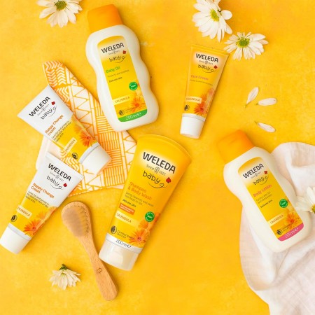 WELEDA BABY LECHE CORPORAL HIDRATANTE DE CALENDULA 200  ML