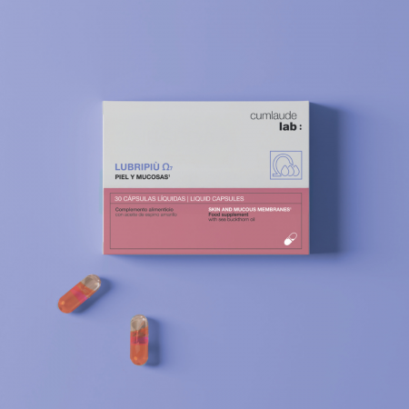 CUMLAUDE LAB: LUBRIPIU OMEGA 7 30 CAPSULAS