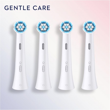 ORAL B RECAMBIOS IOS CABEZAL GENTLE CARE (ROSA) 4 RECAMBIOS