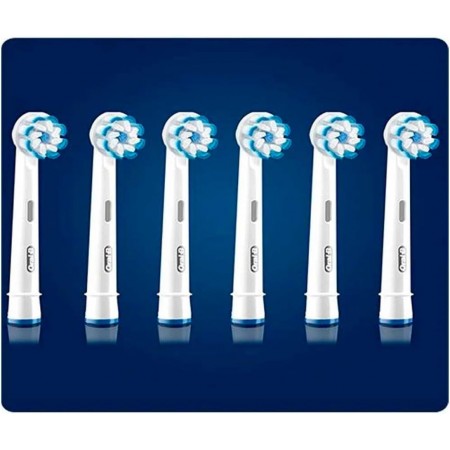 ORAL B RECAMBIOS SENSITIVE CLEAN (ROSA) PACK 6 CABEZALES BLANCOS