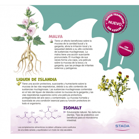 OROFAR KIDS DOLOR DE GARGANTA 8 PIRULETAS SABOR FRAMBUESA