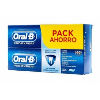 ORAL-B PRO EXPERT PROFESIONAL PROTECCION ENCIAS DUPLO PASTA DENTIFRICA 2 X 75 ML