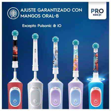 ORAL B RECAMBIOS CEPILLO ELECTRICO INFANTIL FROZEN 4 CABEZALES