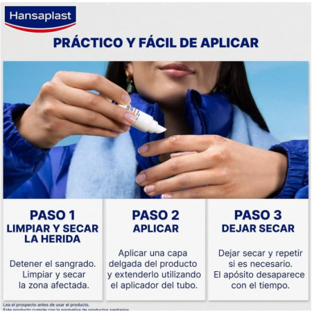 HANSAPLAST APOSITO LIQUIDO CONCENTRADO SEGUNDA PIEL 60 APLICACIONES 10ML