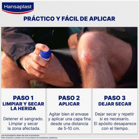 HANSAPLAST MED APOSITO ESTERIL SPRAY 40 APLIC (2ª PIEL)