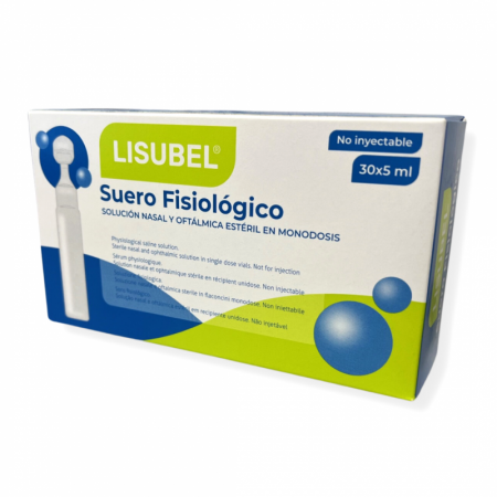 LISUBEL SUERO FISIOLOGICO EN MONODOSIS 30 X 5 ML