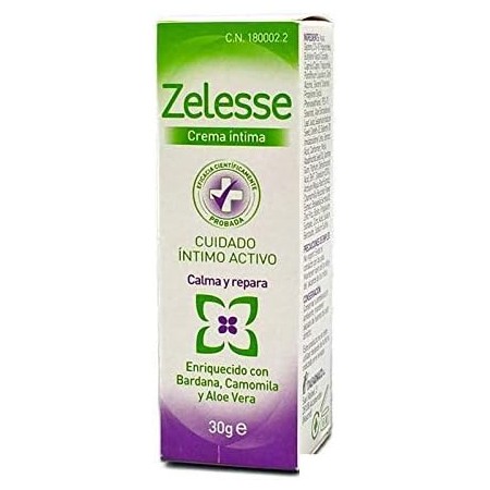 ZELESSE CREMA INTIMA CALMANTE 30 G