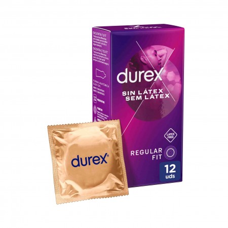 DUREX SIN LATEX 12 PRESERVATIVOS