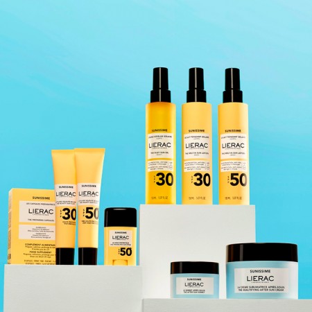 LIERAC SUNISSIME DUPLO FLUIDO SOLAR ATERCIOPELADO ANTIEDAD SPF50 2 X 40ML