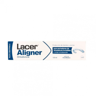LACER ALIGNER ORTODONCIA PASTA DENTIFRICA SABOR MENTA 125 ML