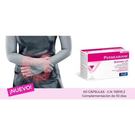 PERMEABIANE BUTIRATO LP 60 CAPSULAS PILEJE