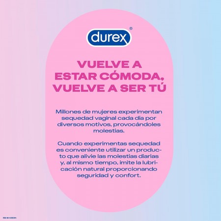 DUREX SENSILUBE GEL VAGINAL HIDRATANTE Y LUBRICANTE 40 ML