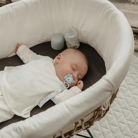 SUAVINEX BROCHE REDONDO DE MADERA CON CINTA REVERSIBLE 1 BROCHE