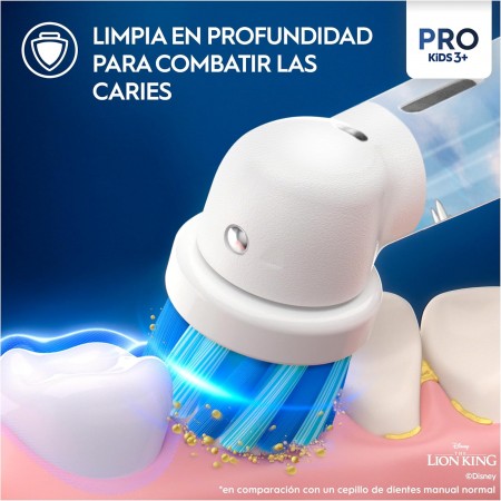 ORAL B CEPILLO ELECTRICO INFANTIL REY LEON 3+ AÑOS