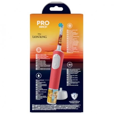 ORAL B CEPILLO ELECTRICO INFANTIL REY LEON 3+ AÑOS