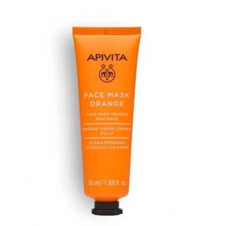 APIVITA COFRE NECESER BEE RADIANT CREMA RICA 50ML + REGALO MASCARILLA FACIAL ILUMINADORA ORANGE 50ML