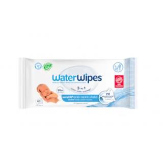WATERWIPES BEBE 60 TOALLITAS