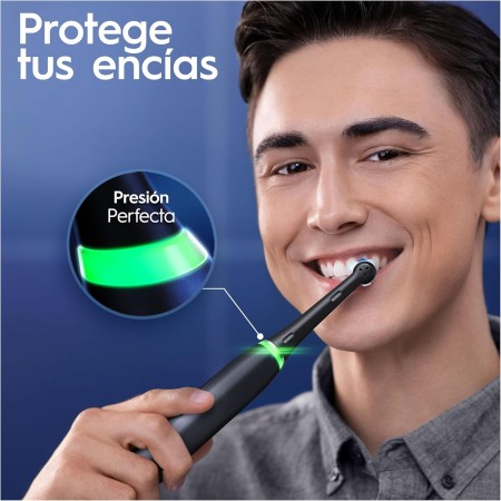 ORAL B CEPILLO DENTAL ELECTRICO IO6 COLOR NEGRO + ESTUCHE  Y RECAMBIOS CABEZAL