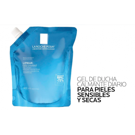 LA ROCHE POSAY LIPIKAR RECARGA GEL LAVANTE 400 ML