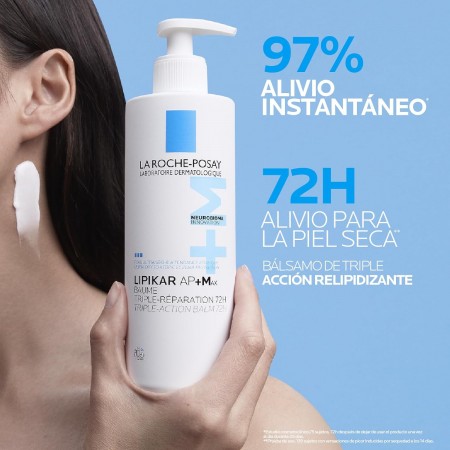 LA ROCHE POSAY LIPIKAR BAUME AP+MAX BALSAMO CORPORAL REPARADOR TRIPLE ACCION 400 ML