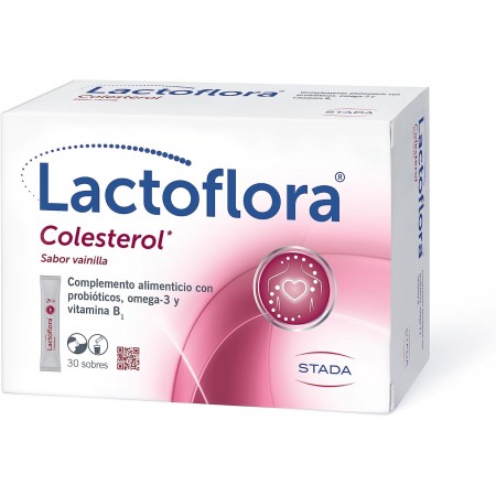 LACTOFLORA COLESTEROL 30 SOBRES SABOR VAINILLA