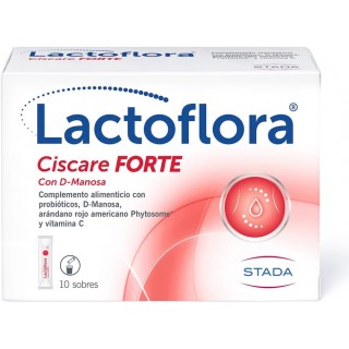 LACTOFLORA CISCARE FORTE 10 SOBRES SABOR LIMON
